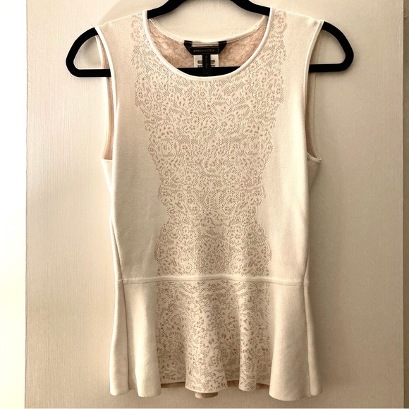 BCBGMaxAzria white top - Picture 2 of 5